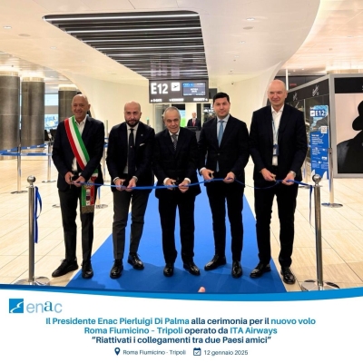 ITA AIRWAYS  RESUMES ROME-TRIPOLI