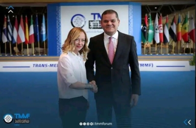 P.M. GIORGIA MELONI BACK IN TRIPOLI.