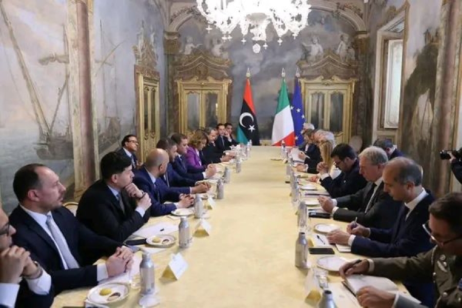 P.M. DBEIBAH PAYS A VISIT IN ITALY ON WEDNESDAY.