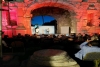 LIVE THEATRE AT MARCUS AURELIUS' ARCH IN TRIPOLI.